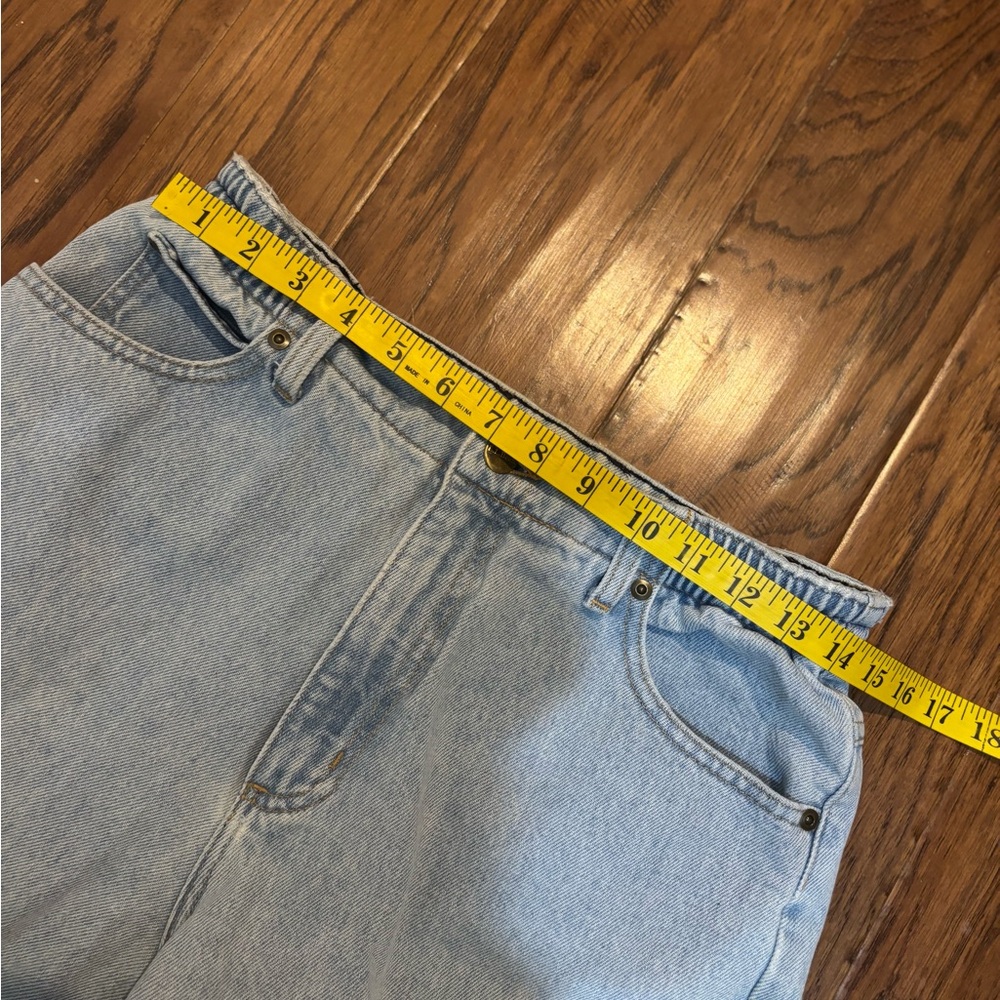 Vintage L.L.Bean Original Fit Relaxed Jeans – Light Wash – 10 Petite - Picture 8 of 13